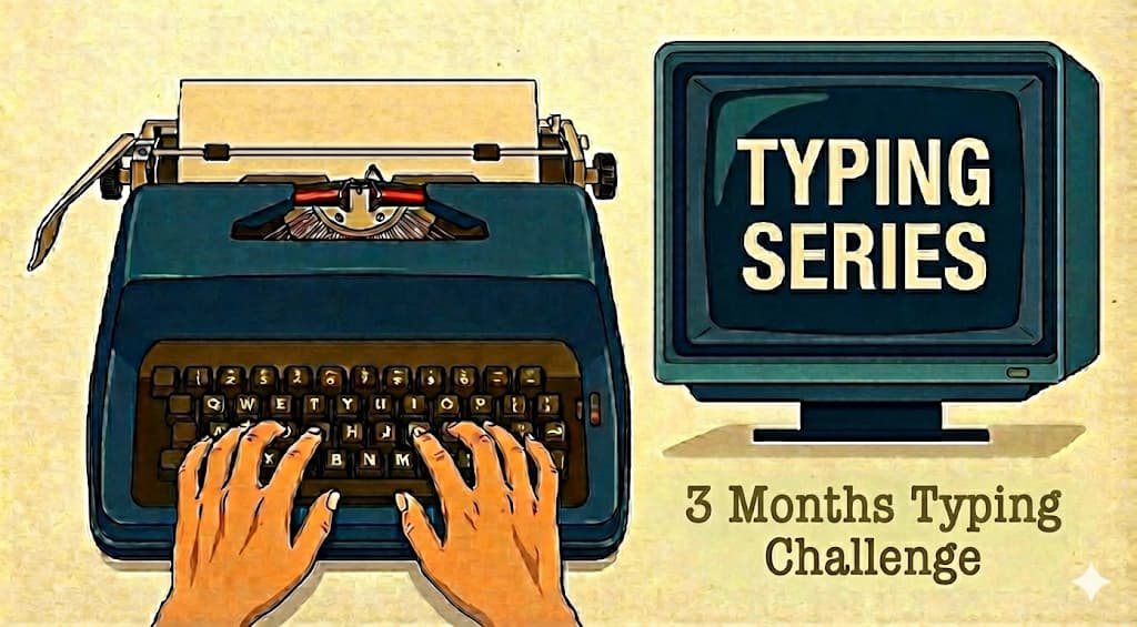 10-Finger Typing Series: 3 Months Typing Challenge (Part 8)